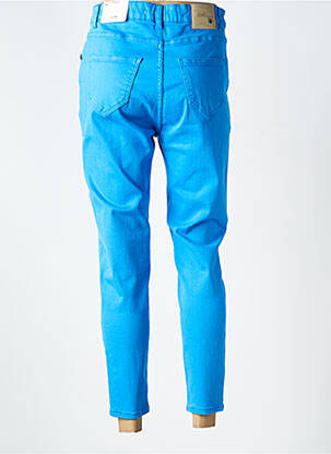 Jeans coupe slim stretch taille normale bleu MAT. femme