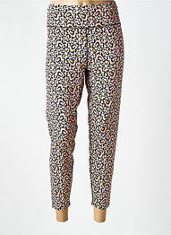 Legging effet matière satinée taille normale beige BLUTSGESCHWISTER femme