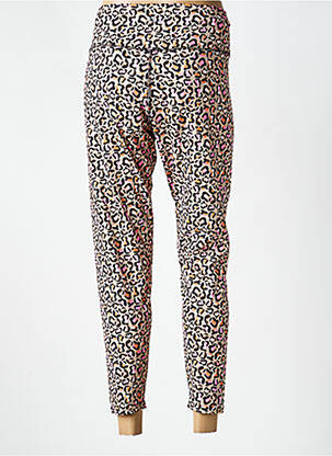 Legging effet matière satinée taille normale beige BLUTSGESCHWISTER femme