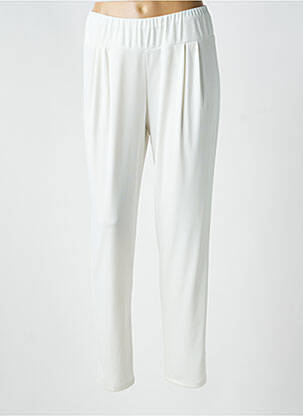Pantalon slim taille élastique taille normale beige AN II VITO femme