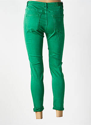 Jeans skinny taille normale taille normale vert DENIM femme