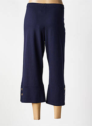Pantacourt stretch taille normale bleu ALEXANDER & JACOB femme