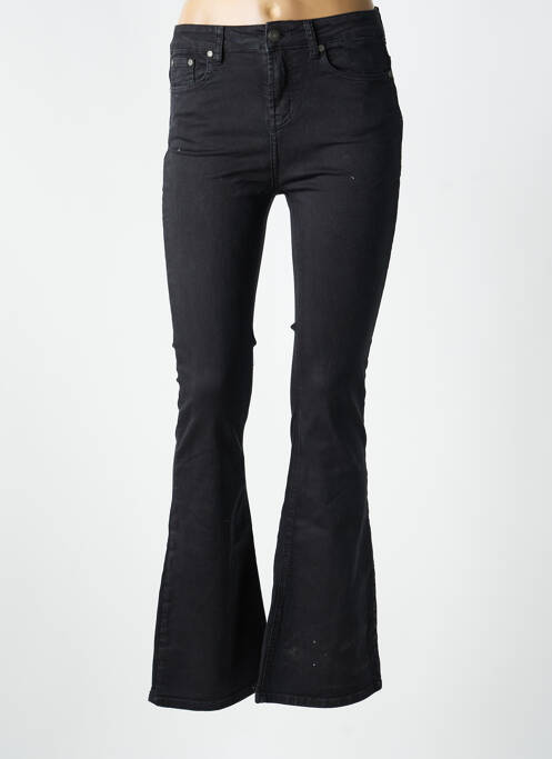 Jeans bootcut taille haute taille haute noir ESQUALO femme