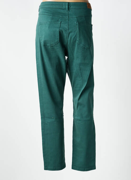 Jeans coupe slim stretch taille normale vert YESTA femme