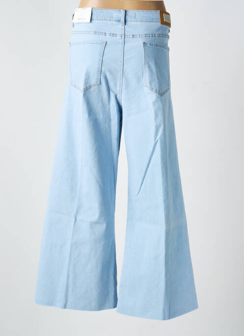 Jean coupe flare stretch taille normale bleu MAT. femme