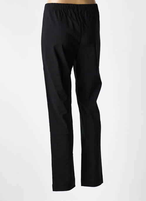 Pantalon slim taille élastique taille normale noir OLIVER JUNG femme