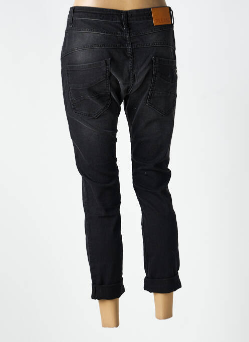 Jeans coupe slim stretch taille normale noir PLEASE femme
