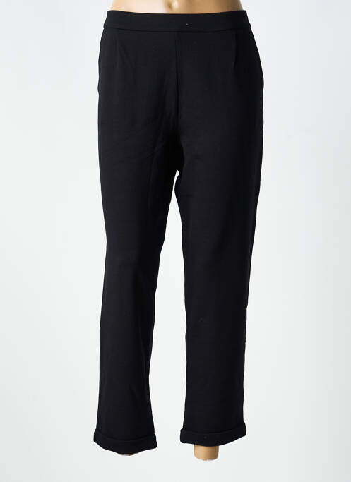 Pantalon 7/8 stretch taille normale noir KING LOUIE femme