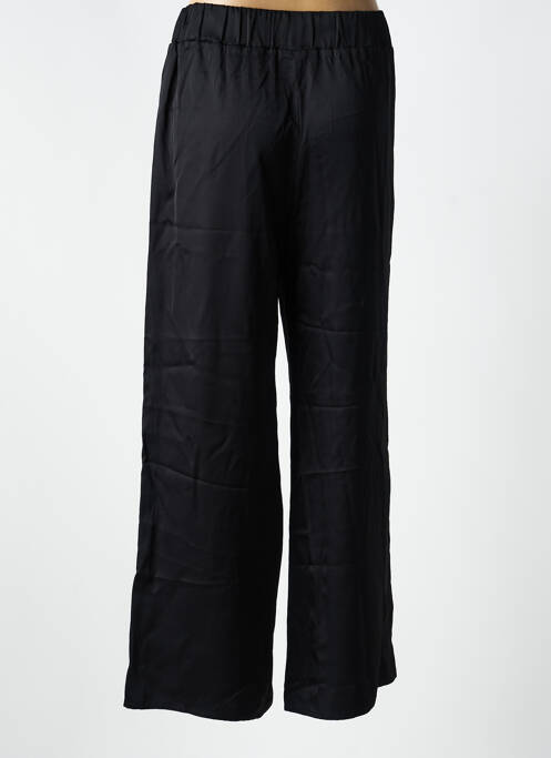 Pantalon large coupe fluide taille normale noir MÊME ROAD femme