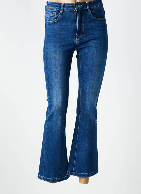 Jeans bootcut taille haute taille haute bleu COUTUREVE femme