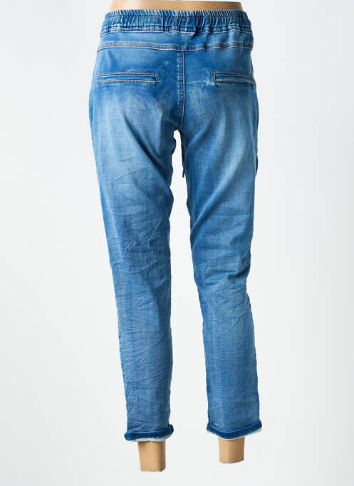 Pantalon chino taille normale taille normale bleu CARLA GIANNINI femme
