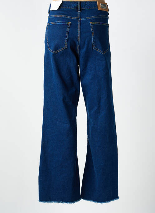 Jean coupe flare taille normale taille normale bleu MAT. femme