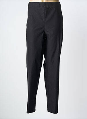 Pantalon droit stretch taille normale noir SOPHIA CURVY femme