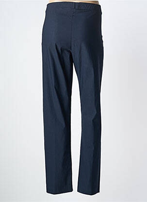 Pantalon slim taille élastique taille normale bleu SOPHIA CURVY femme