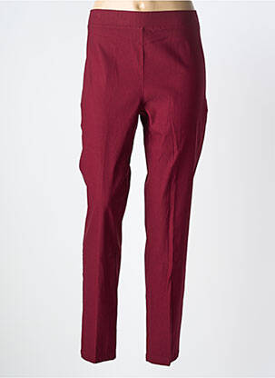 Pantalon slim taille élastique taille normale violet SOPHIA femme