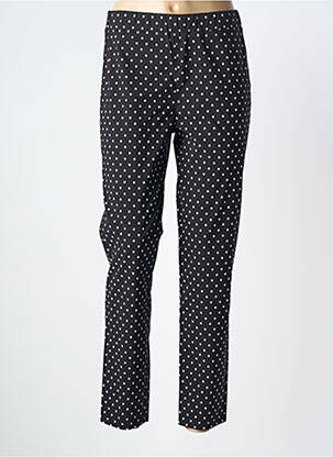 Pantalon slim taille élastique taille normale noir SOPHIA femme
