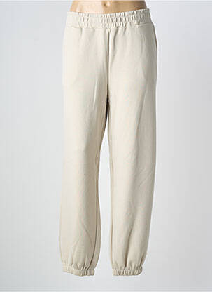 Jogging stretch taille normale beige YESTA femme