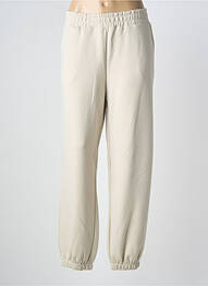 Jogging stretch taille normale beige YESTA femme