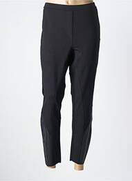 Pantalon 7/8 stretch taille normale noir YESTA femme