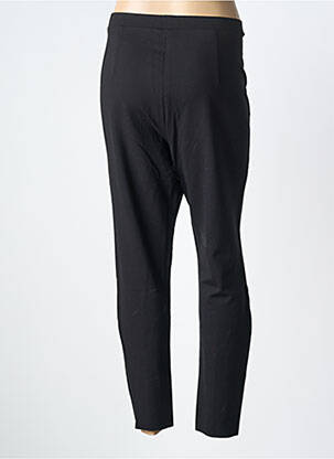 Pantalon 7/8 stretch taille normale noir YESTA femme