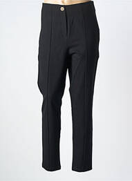 Pantalon slim taille élastique taille normale noir YESTA femme