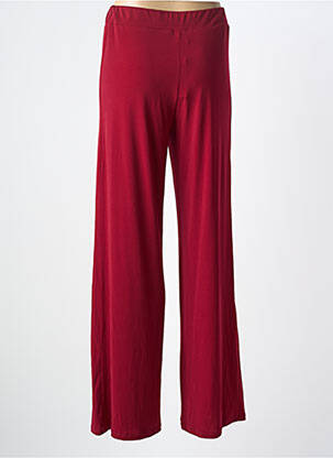 Pantalon large taille normale taille normale rouge AN II VITO femme