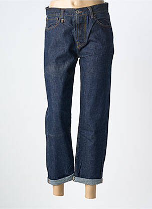 Jeans coupe droite stretch taille normale bleu WENDY TRENDY femme