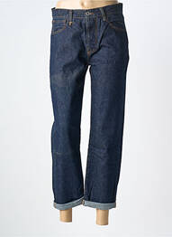 Jeans coupe droite stretch taille normale bleu WENDY TRENDY femme