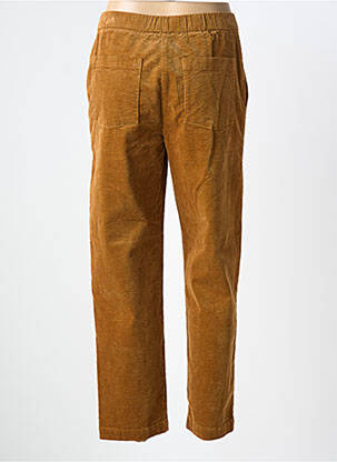 Pantalon droit stretch taille normale marron NICE THINGS femme