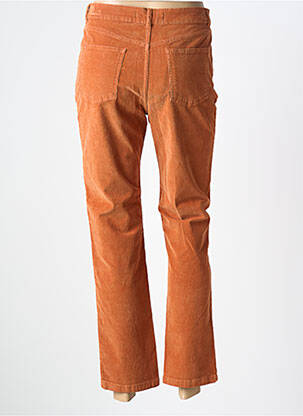 Pantalon 7/8 stretch taille normale orange NICE THINGS femme