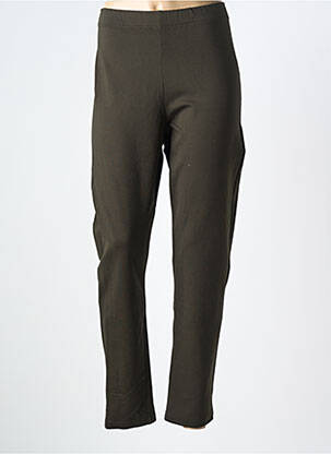 Legging stretch taille normale vert AN II VITO femme