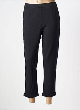 Pantalon 7/8 stretch taille normale noir KING LOUIE femme
