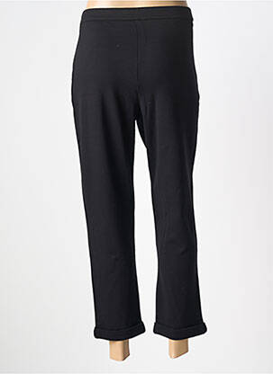 Pantalon 7/8 stretch taille normale noir KING LOUIE femme