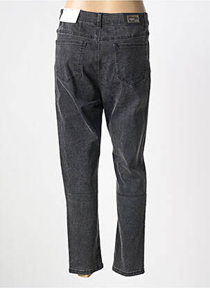 Jeans coupe slim stretch taille normale gris MAT. femme