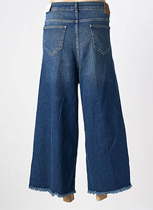 Jeans coupe large stretch taille normale bleu MAT. femme