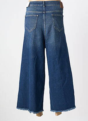 Jeans coupe large stretch taille normale bleu MAT. femme