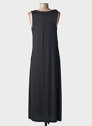 Robe mi-longue manches courtes manches courtes noir NICE THINGS femme
