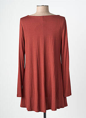 T-shirt manches longues manches longues marron AN II VITO femme