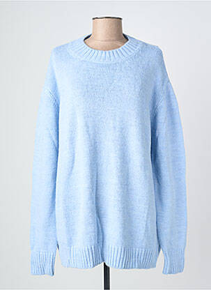 Pull stretch manches longues bleu LUMINA femme