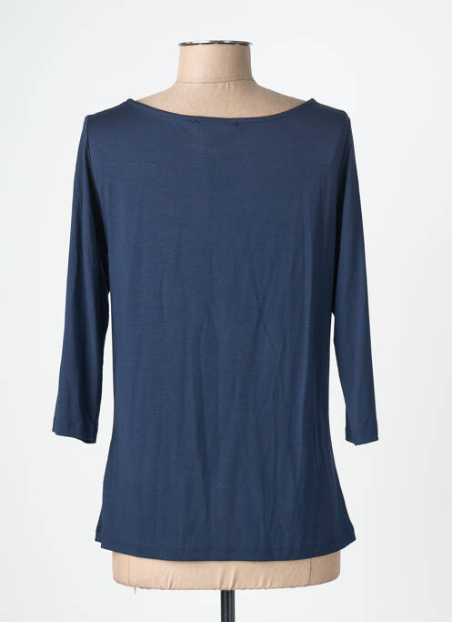 T-shirt manches longues manches longues bleu CRAZY WOOL femme