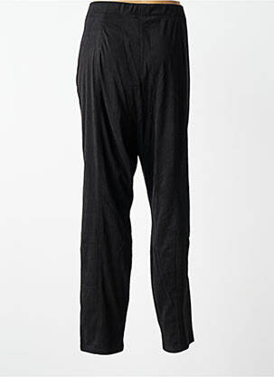 Pantalon slim taille élastique taille normale noir YESTA femme
