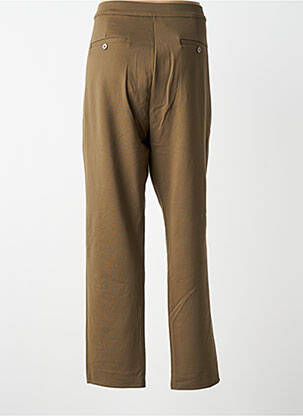 Pantalon slim stretch taille normale vert MASAI femme