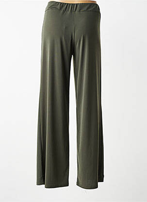 Pantalon large coupe fluide taille normale vert AN II VITO femme