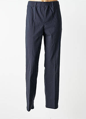 Pantalon slim taille élastique taille normale bleu SOPHIA femme