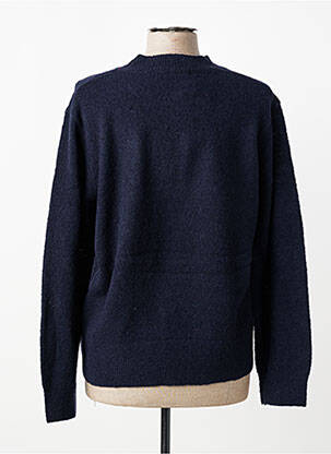 Pull stretch manches longues bleu NICE THINGS femme