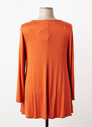 T-shirt manches longues manches longues orange AN II VITO femme