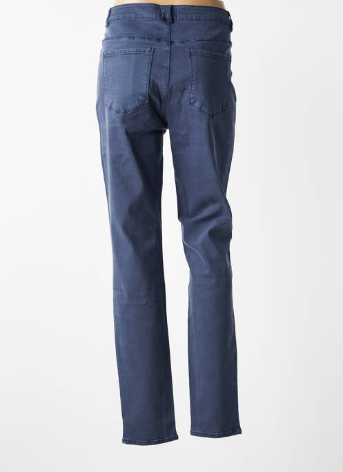 Jeans coupe slim taille normale taille normale bleu YEST femme