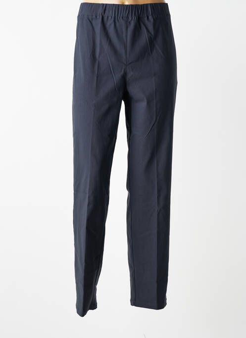 Pantalon slim taille élastique taille normale bleu SOPHIA femme