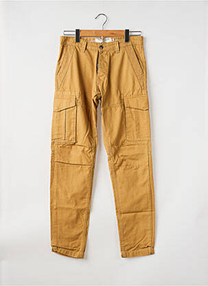 Pantalon cargo poches taille normale marron DAYTONA homme
