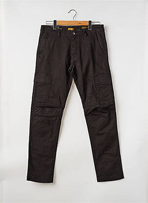 Pantalon chino stretch taille normale noir DAYTONA homme